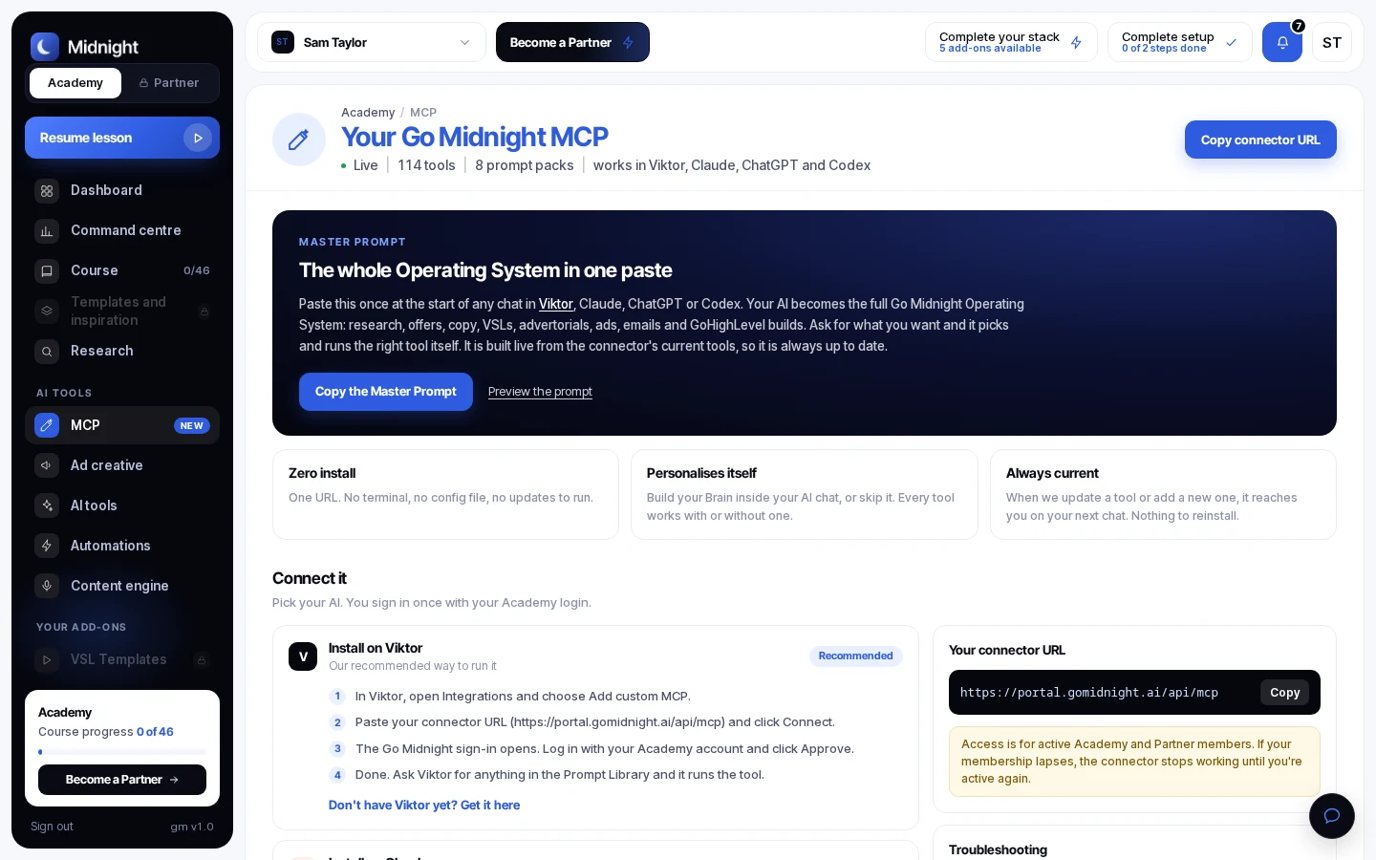 Go Midnight AI employees and skill files