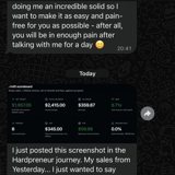 Nathan's profit scoreboard message