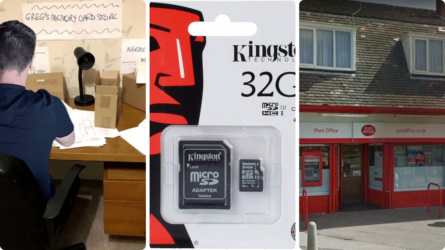 Teen Greg's eBay memory card business