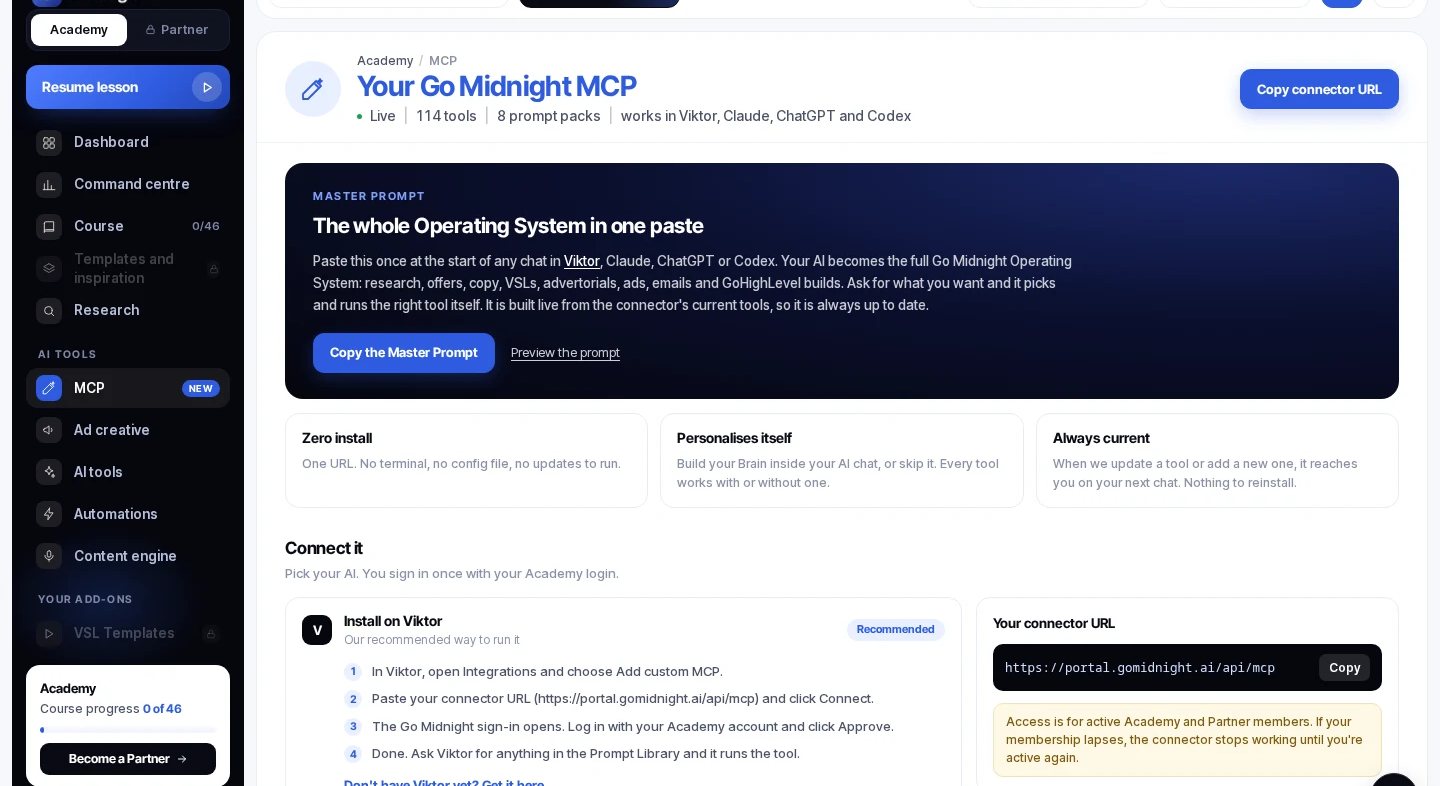 Go Midnight AI employees and skill files