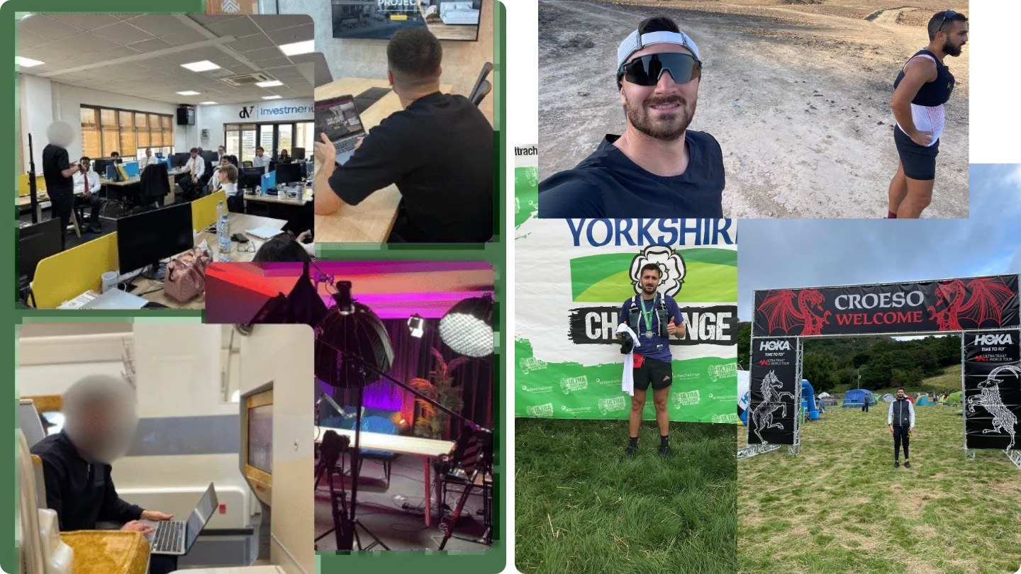 Greg's corporate years and ultra marathons