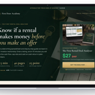 A $27 front door page